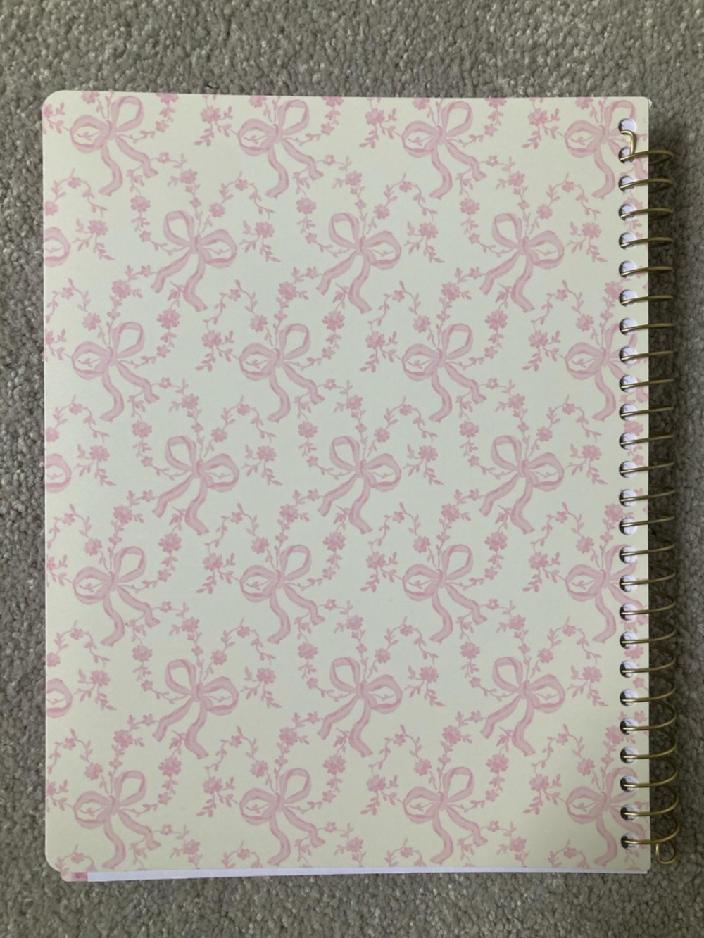 IN-HAND | LoveShackFancy x Target Yoobi Coquette Bow Monthly Weekly Planner - Picture 5 of 5